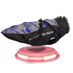 Waterproof Warm Fur Collar Pet Dog Coat