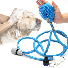 Dog bath brush pro - sprayer and scrubber tool blxcknorway™