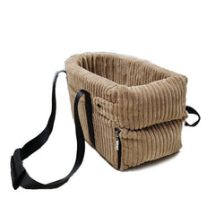 Portable cat dog bed travel central control car safety pet seat blxcknorway™