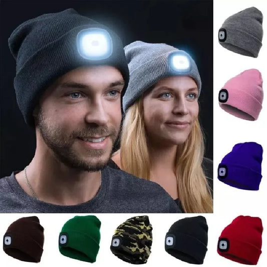 Solid- Knitted- Hat -With- LED- Light.jpg