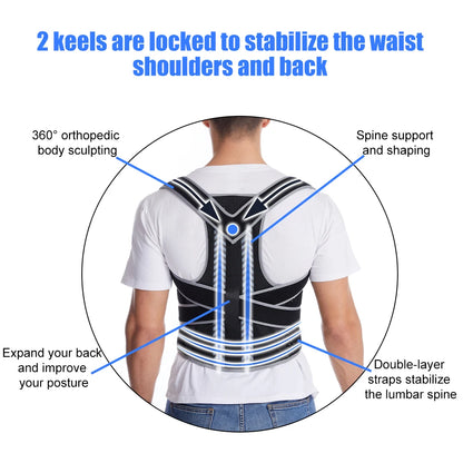 Adjustable Straight Back Posture Corrector