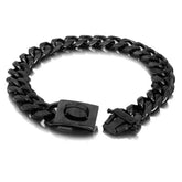 Stainless steel dog necklace collar blxcknorwayâ„¢