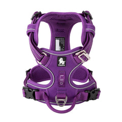 Pet reflective nylon dog harness no pull vest safety lead walking blxcknorwayâ„¢