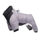 Winter warm jacket for small medium dogs blxck norway
