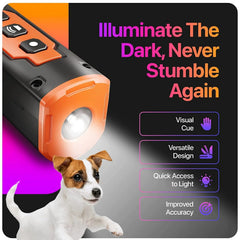 Rechargeable Ultrasonic Dog Trainer Anti-Bark Deterrent Device