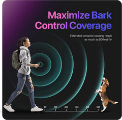 Rechargeable Ultrasonic Dog Trainer Anti-Bark Deterrent Device
