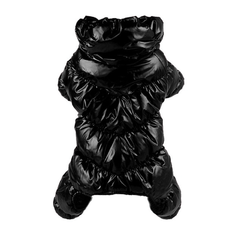Thicken plush waterproof jacket warm fleece padded pet dog clothes
