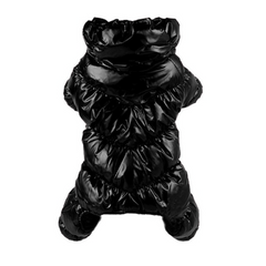Thicken plush waterproof jacket warm fleece padded pet dog clothes