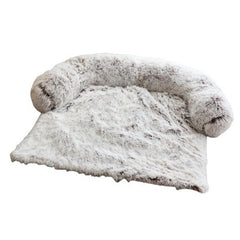 Calming furniture protector pet bed