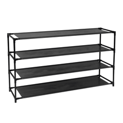 4 Tier Waterproof Non Woven Fabric Shoe Rack