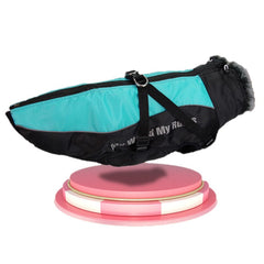 Waterproof Warm Fur Collar Pet Dog Coat