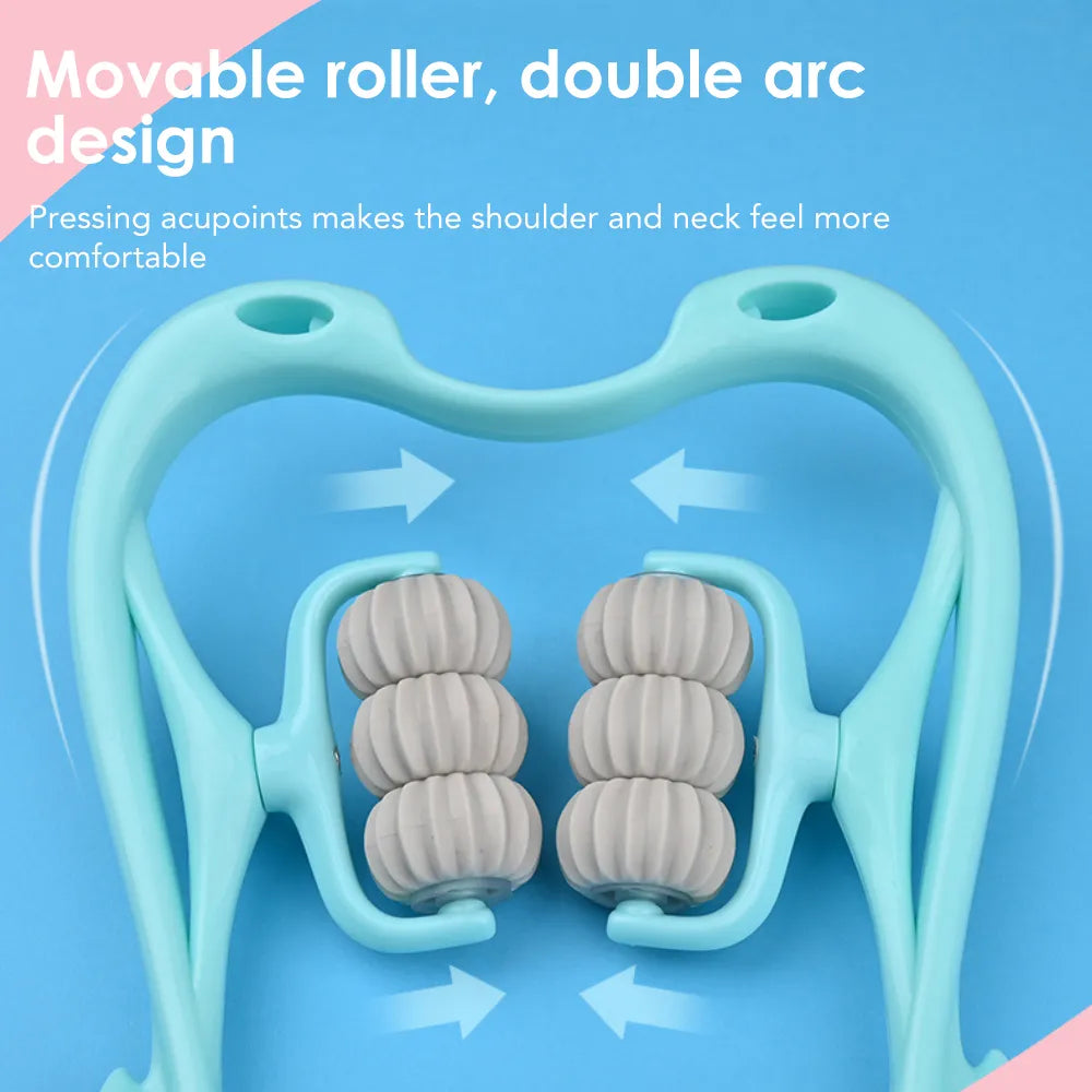 Dual Roller Neck Massager