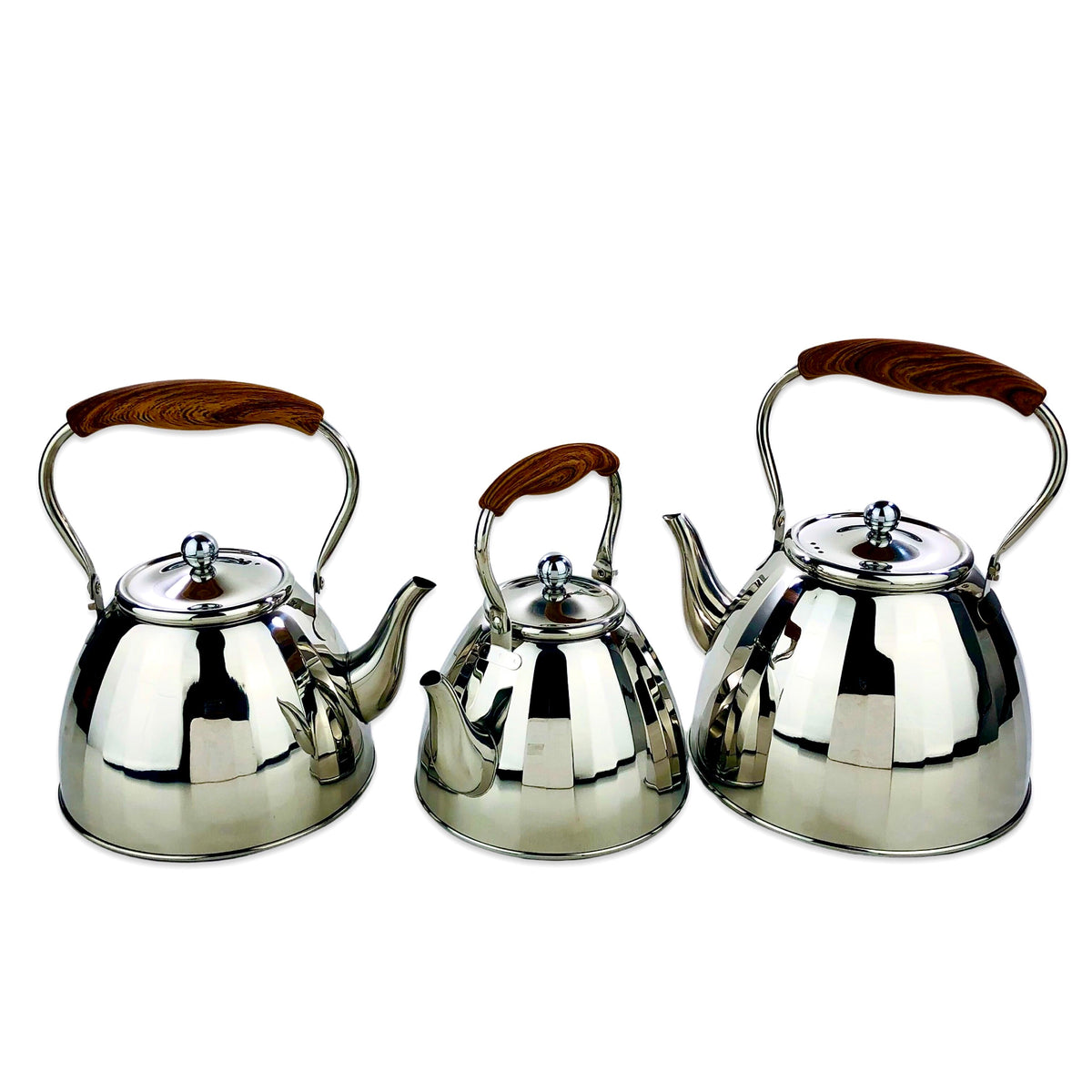 Chromatic Silver Hammered Kettle