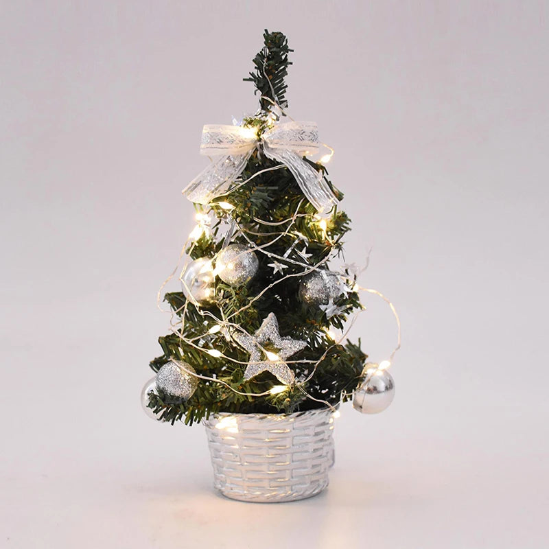 Mini LED Christmas Tree Table Ornament Decor