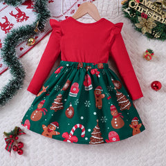 Baby Girls Christmas Party Dress Cosplay Costume