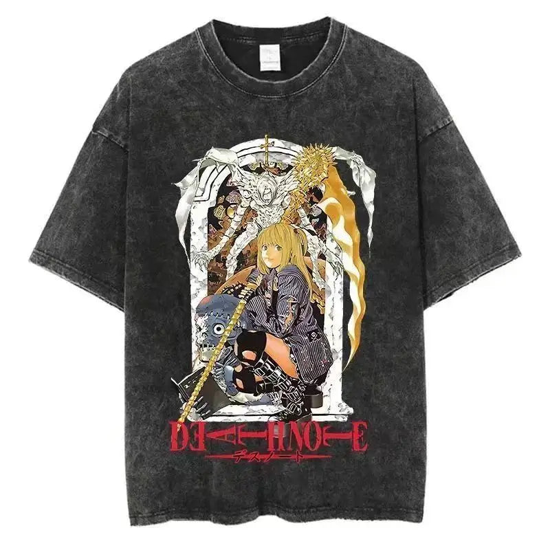 Summer -Retro -Death- Note -Anime Unisex -Loose T-Shirt.jpg