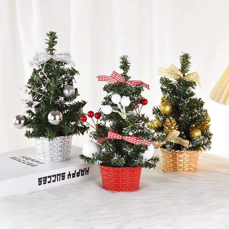 Mini LED Christmas Tree Table Ornament Decor