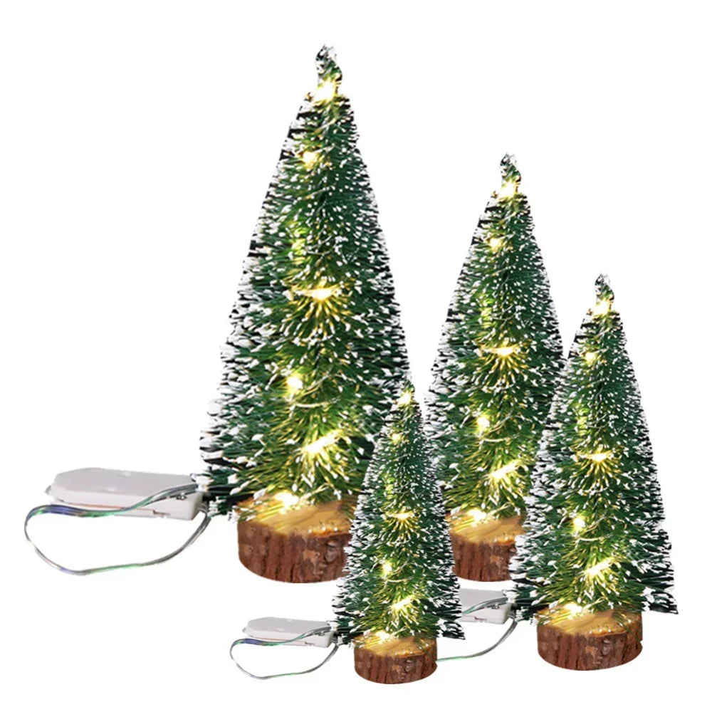 Mini -Christmas- Tree -with -Green Cedar -LED -Lights.jpg