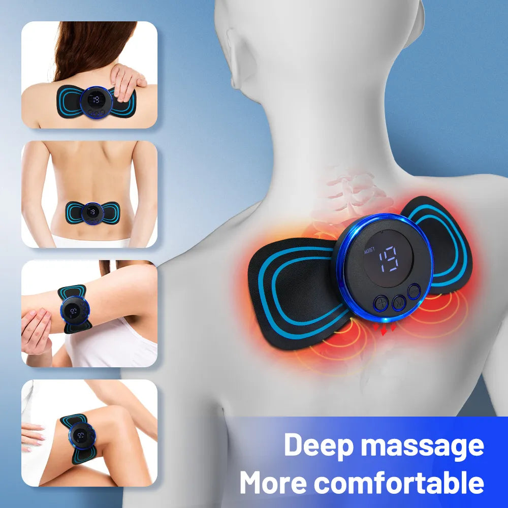 EMS Neck Massager for Pain Relief