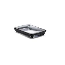 Biga Transparent Black Bathroom Set