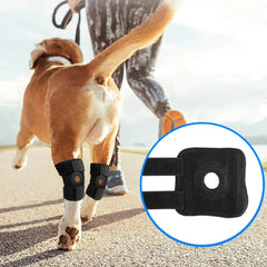 Dog Hock Joint Support Wrap – Breathable Injury-Recovery Knee Brace